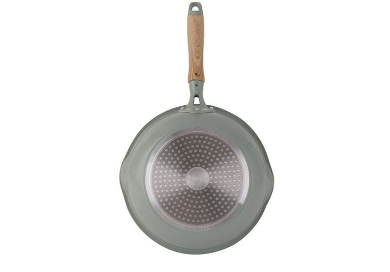 Tay cầm giả gỗ - Chảo đáy từ Kangaroo KGWAKS26