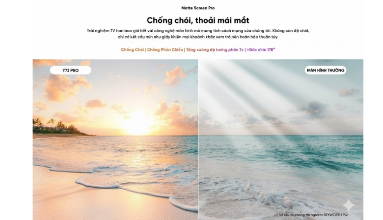 Tivi Coocaa ứng dụng các công nghệ giúp bảo vệ mắt