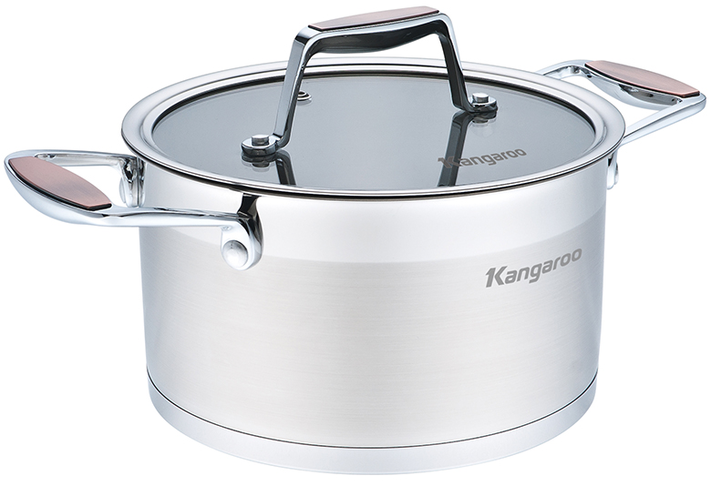 Nồi inox Kangaroo cao cấp 5 lớp KG3CS222
