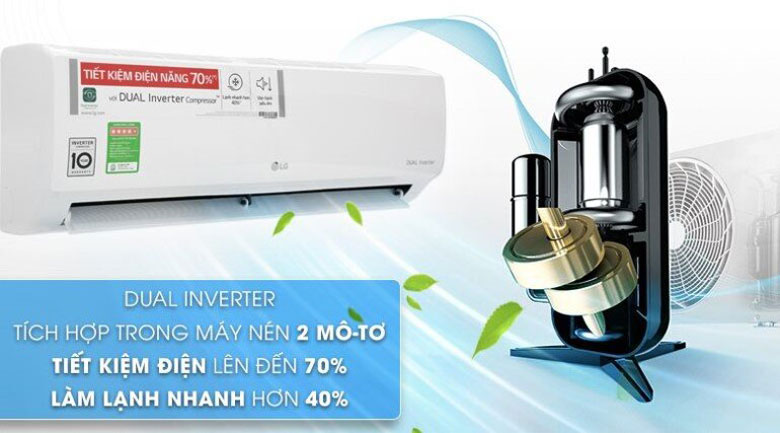 Công nghệ Dual Inverter đem lại những lợi ích