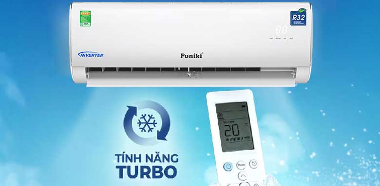 6 triệu nên mua điều hòa nào: Điều hoà Funiki 1 chiều Inverter 9000 BTU HIC09TMU