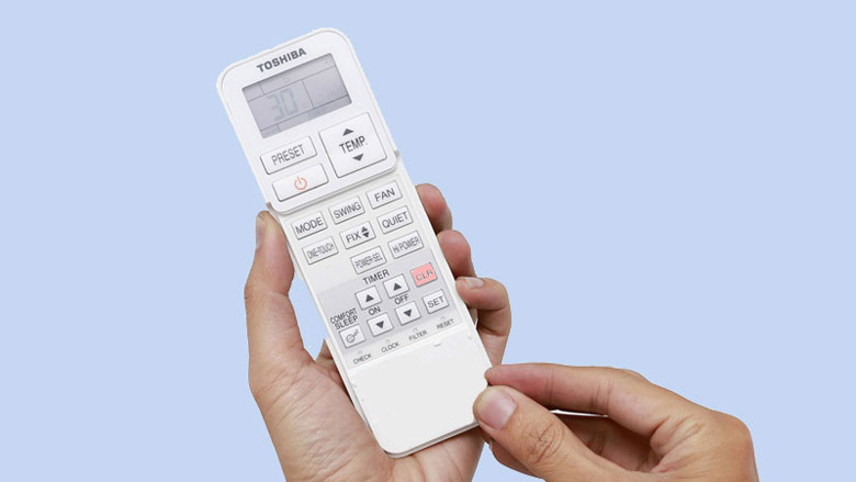 Cách huỷ hẹn giờ điều hoà Toshiba cực đơn giản