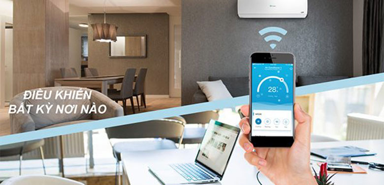 Công nghệ máy lạnh kết nối wifi