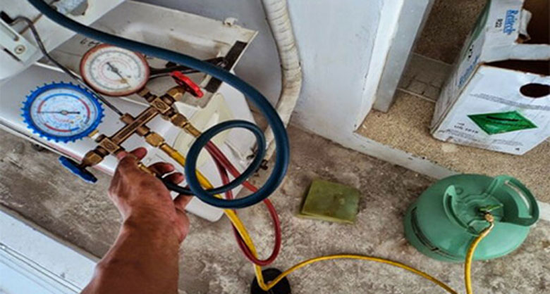 Máy lạnh chớp đèn liên tục cách khắc phục khi bị thiếu gas