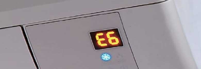 Máy lạnh Gree báo lỗi E6: Biểu hiện