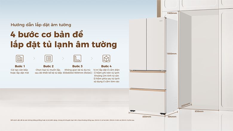 cách lắp đặt AQR-MA590XA(MC)U1 