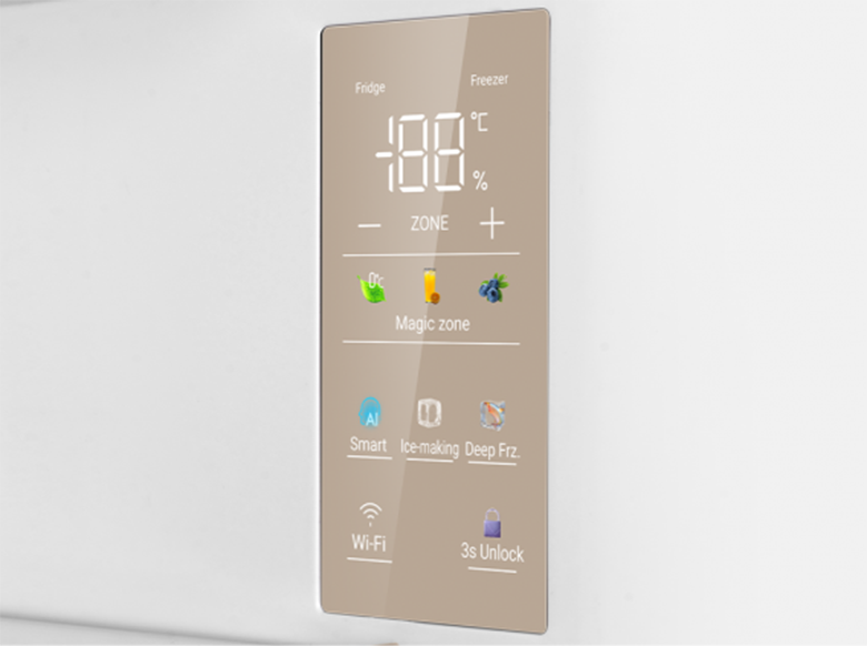 Tủ lạnh 5 cửa Aqua Inverter AQR-MA585XA(MC)U1 điều khiển color AI