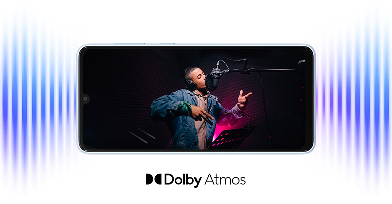 Điện thoại Samsung Galaxy A33 6GB/128Gb Trắng âm thanh dolby atmos