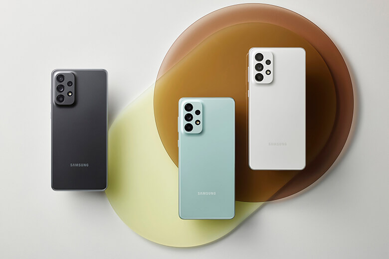 Điện thoại Samsung Galaxy A73 8GB/128Gb Trắng