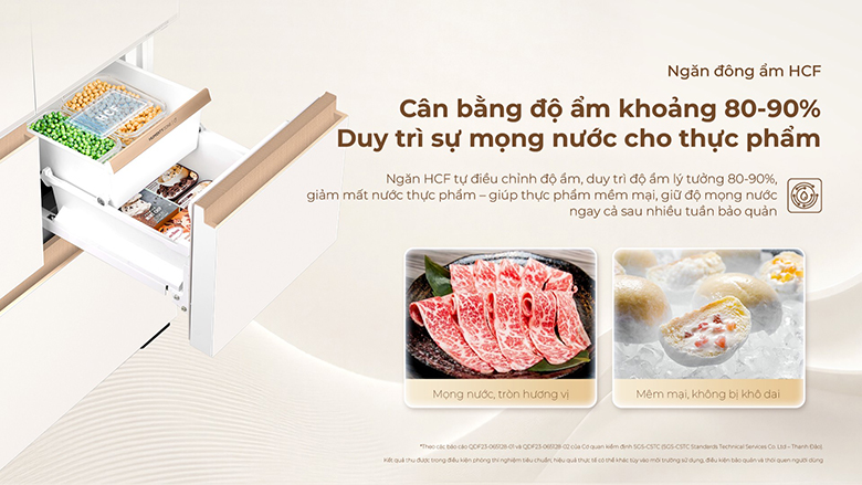 kích thước Tủ lạnh Aqua Inverter 512 lít Multi Door AQR-MA585XA(MC)U1 có ngăn đông ẩm