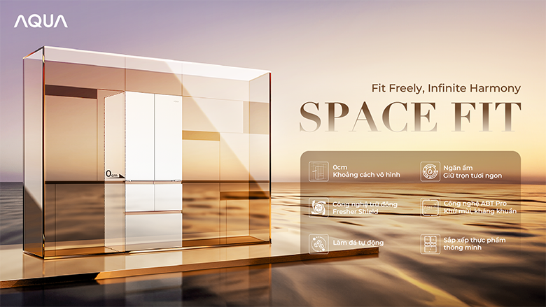 kích thước Tủ lạnh Aqua Inverter 512 lít Multi Door AQR-MA585XA(MC)U1
