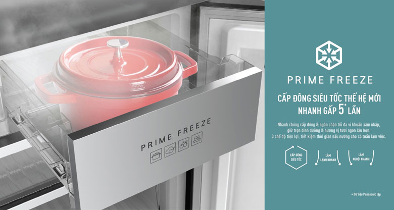 Prime+ Edition - Prime Freeza cấp đông nhanh gấp 5 lần
