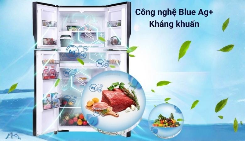 Công nghệ kháng mùi khử khuẩn tủ lạnh Panasonic