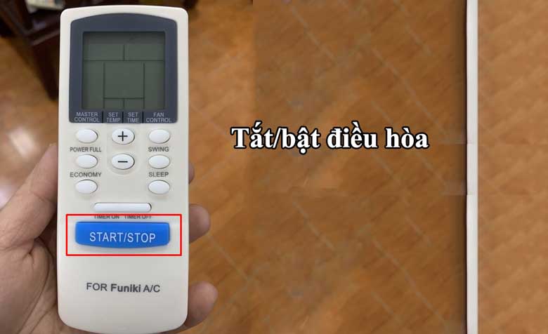 Cách sử dụng điều hòa Funiki: Bật/tắt