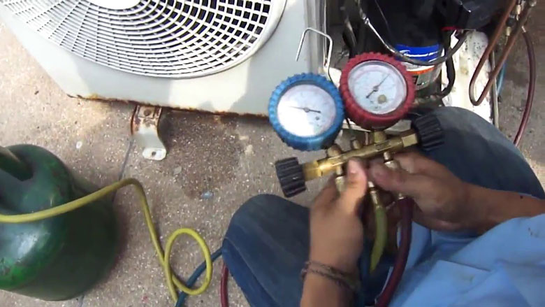 Máy lạnh lúc chạy lúc không bị thiếu gas