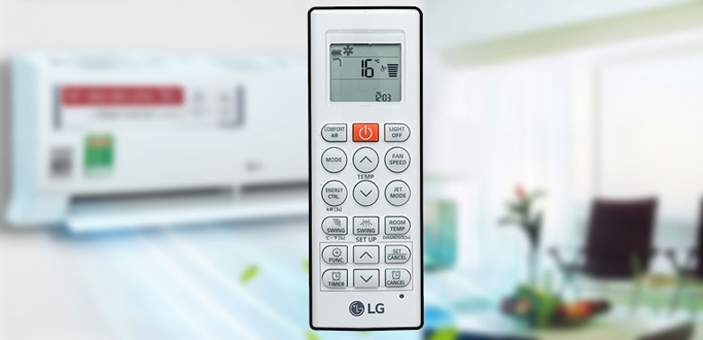 Máy lạnh LG không lạnh do việc lựa chọn sai chế độ khi dùng