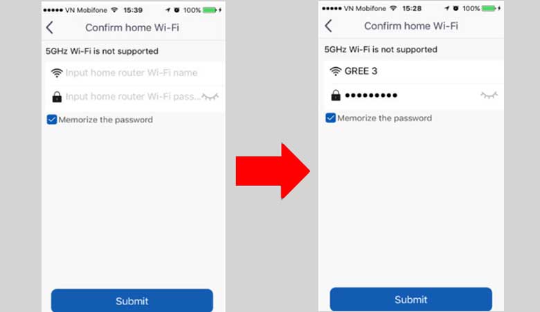 Điều khiển điều hòa Gree bằng điện thoại: Bước 7