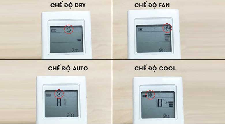 Các chế độ điều hòa LG: Chế độ Fan
