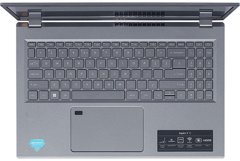 Laptop Acer Aspire 5 A515-58M-79R7 bàn phím có đèn nền