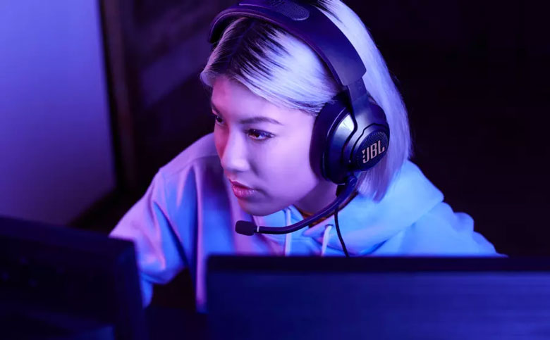 Tai nghe JBL chụp tai Gaming Quantum 400 Black - Tùy biến mạnh mẽ cùng QuantumENGINE