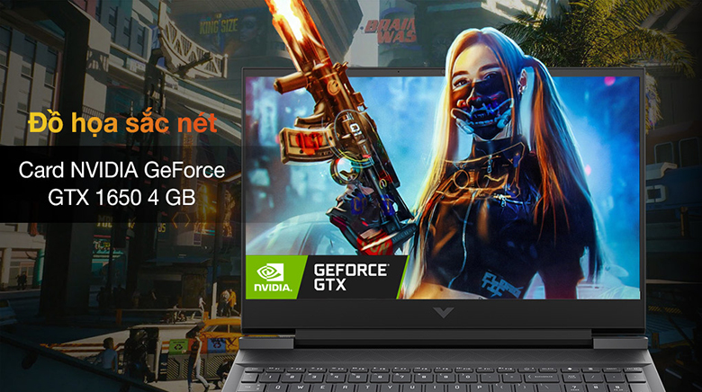 Laptop gaming dưới 20 triệu - Laptop HP VICTUS 16-e0177AX 4R0U9PA