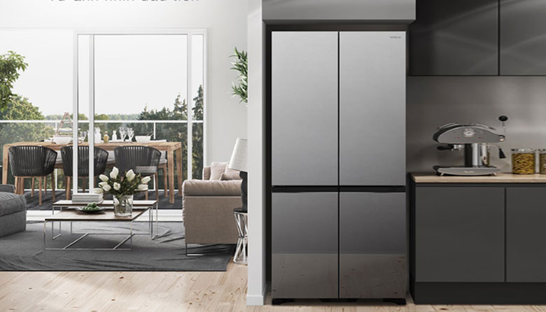 Tủ lạnh 4 cánh Hitachi Inverter 569 lít R-WB640VGV0X (MIR)