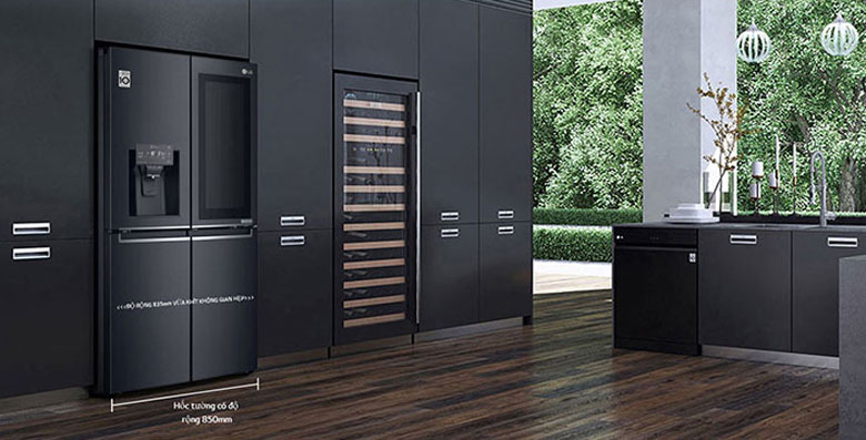 Tủ lạnh LG Door in Door Inverter 496 lít GR-X22MB