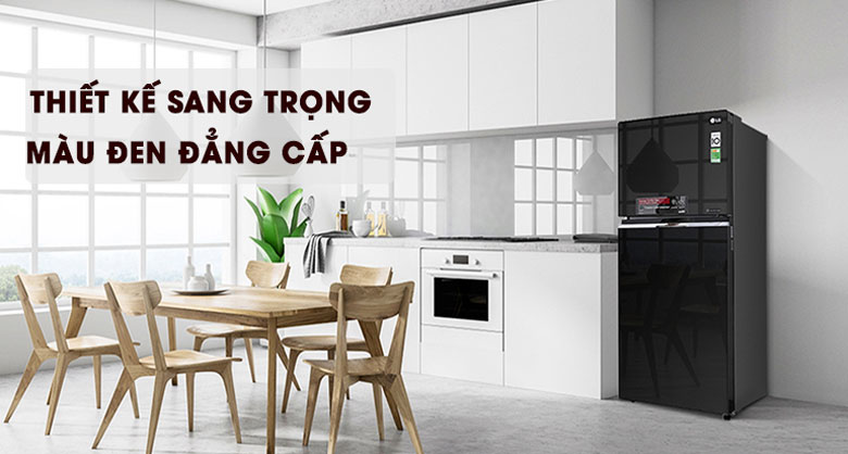 Tủ lạnh LG 2 cánh Inverter 393 lít GN-L422GB