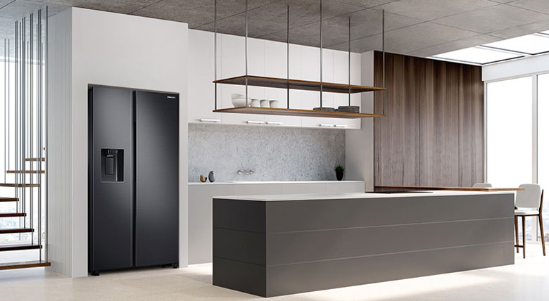 Tủ lạnh Samsung Side By Side Inverter 617 lít RS64R5301B4/SV