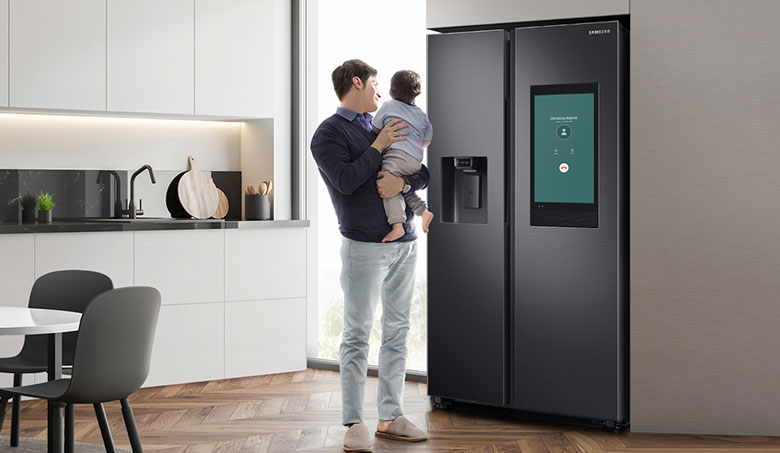 Tủ lạnh Samsung Side By Side Inverter 616 lít RS64T5F01B4/SV