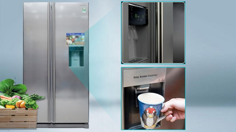 Tủ lạnh Samsung Side By Side nhiều tiện ích