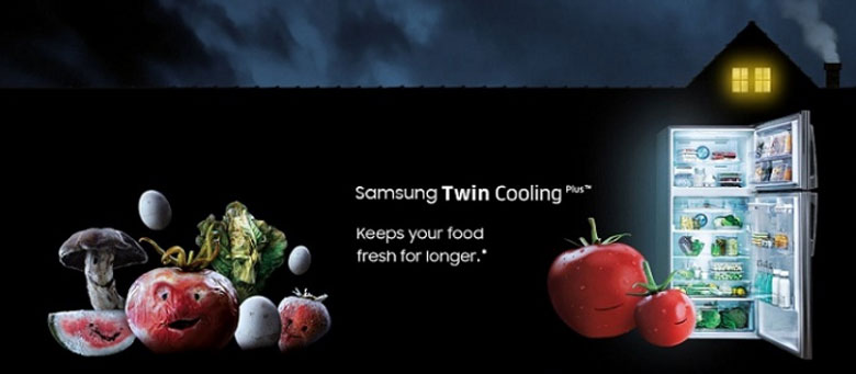 Tủ lạnh Samsung 4 cánh sửu dụng công nghệ hiện đại