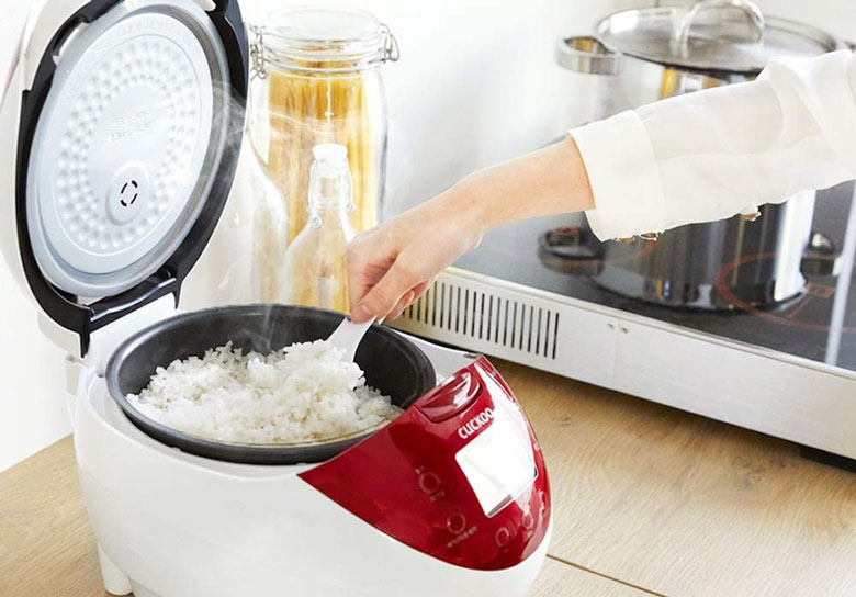 Nồi cơm điện tử Cuckoo 0.5 lít CR-0365F/RDWHVNCV - Cơm chính nhanh, đều