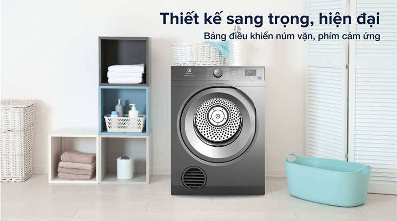 Máy sấy thông hơi Electrolux 8.5 kg EDV854N3SB