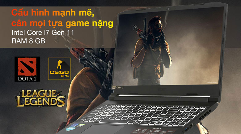 Laptop Acer Gaming Nitro 5 AN515-57-71VV