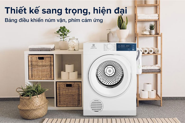Máy sấy thông hơi Electrolux 7.5 kg EDV754H3WB