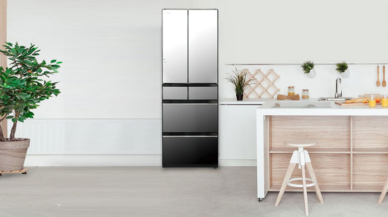 Tủ lạnh Hitachi 500 lít: Tủ lạnh Hitachi Inverter 520 lít R-HW530NV(X)