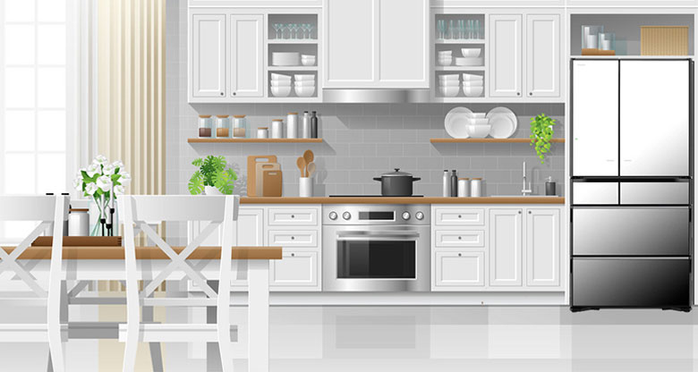 Tủ lạnh Hitachi 600l: Tủ lạnh Hitachi Inverter 735 lít R-ZX740KV(X)