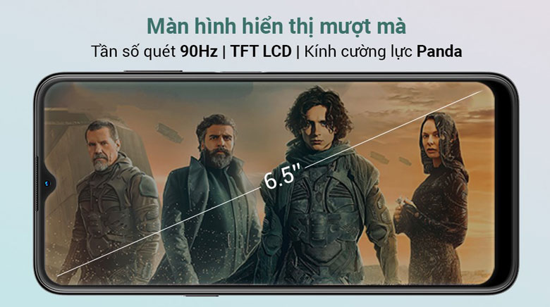 Điện thoại Nokia G21 4GB/128GB Tím - Màn hình hiển thị chân thực