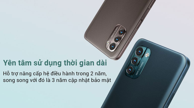 Điện thoại Nokia G21 4GB/128GB Tím - Pin dung lượng lớn 5050mAh