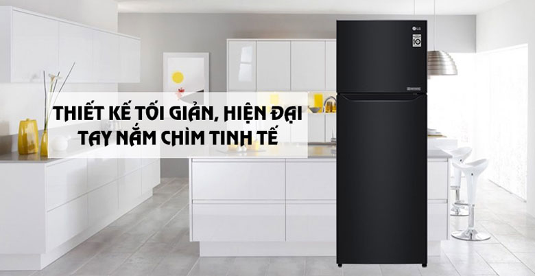 Tủ lạnh 200 lít: Tủ lạnh LG Inverter 209 lít GN-B222WB