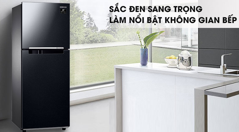 Tủ lạnh 200 lít: Tủ lạnh Samsung Inverter 208 lít RT20HAR8DBU/SV