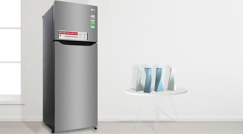 Tủ lạnh 200 lít: Tủ lạnh LG Inverter 209 lít GN-M208PS