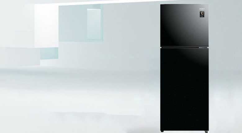 Tủ lạnh 200 lít: Tủ lạnh Aqua Inverter 211 lít AQR-T238FA(FB)