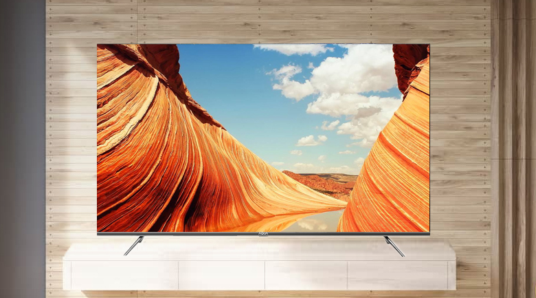 Android tivi QLED Aqua 4K 75 inch LE75AQTS5UG