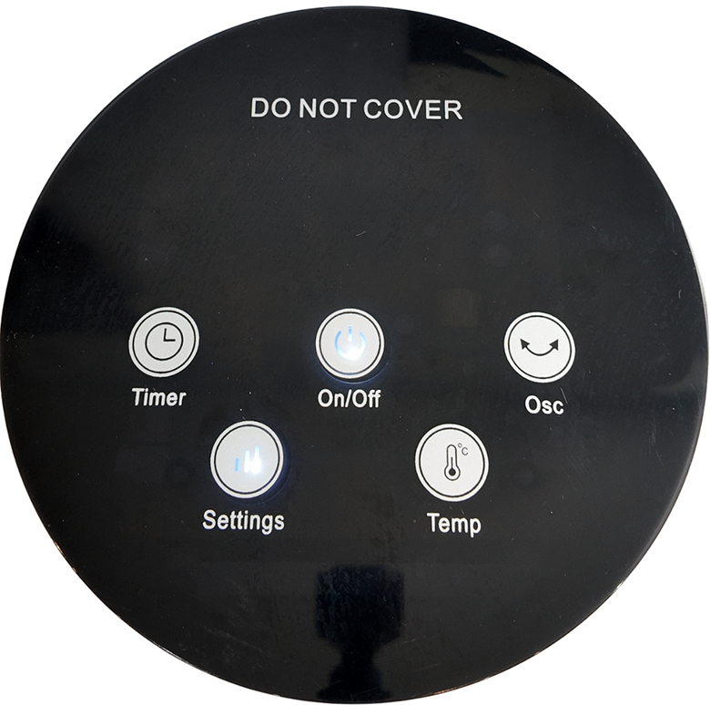 Quạt sưởi gốm Benny BHT-2029 điều khiển cảm ứng