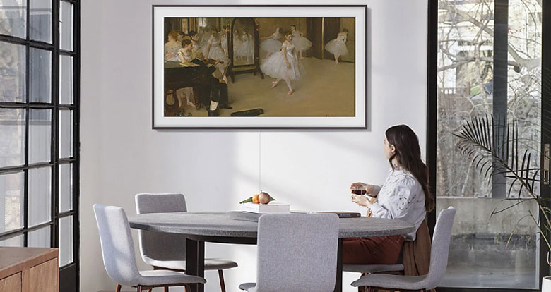 Smart Tivi Samsung 32 inch Khung Tranh The Frame QLED QA32LS03T