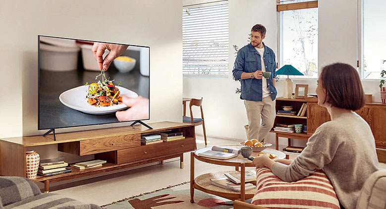 Smart Tivi Samsung 43 inch 4K UA43AU7700