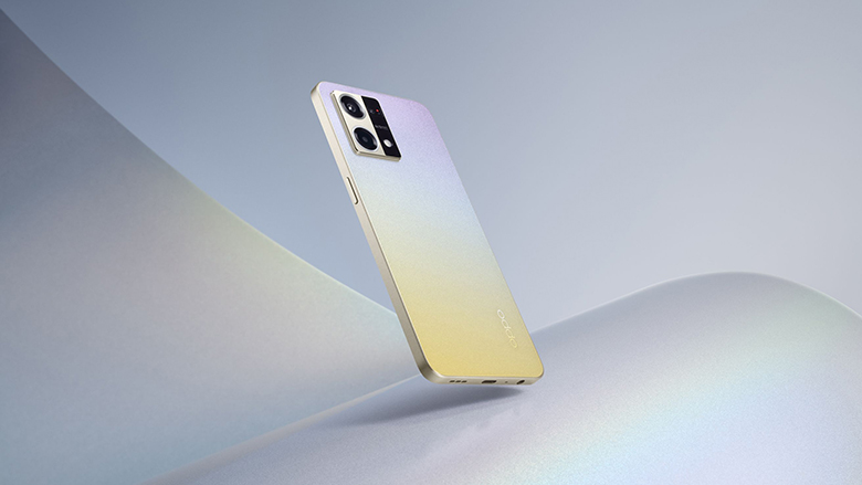 Điện thoại Oppo Reno8 8GB/256GB Vàng đồng CPH2461