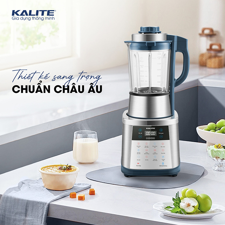 Thiết kế sang trọng - Máy làm sữa hạt KALITE KCBV8P